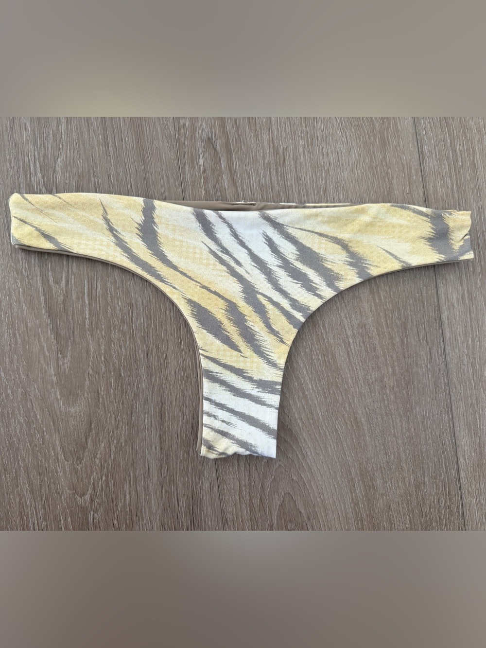 San Lorenzo | Animal Print Cheeky Bikini Bottom | Medium